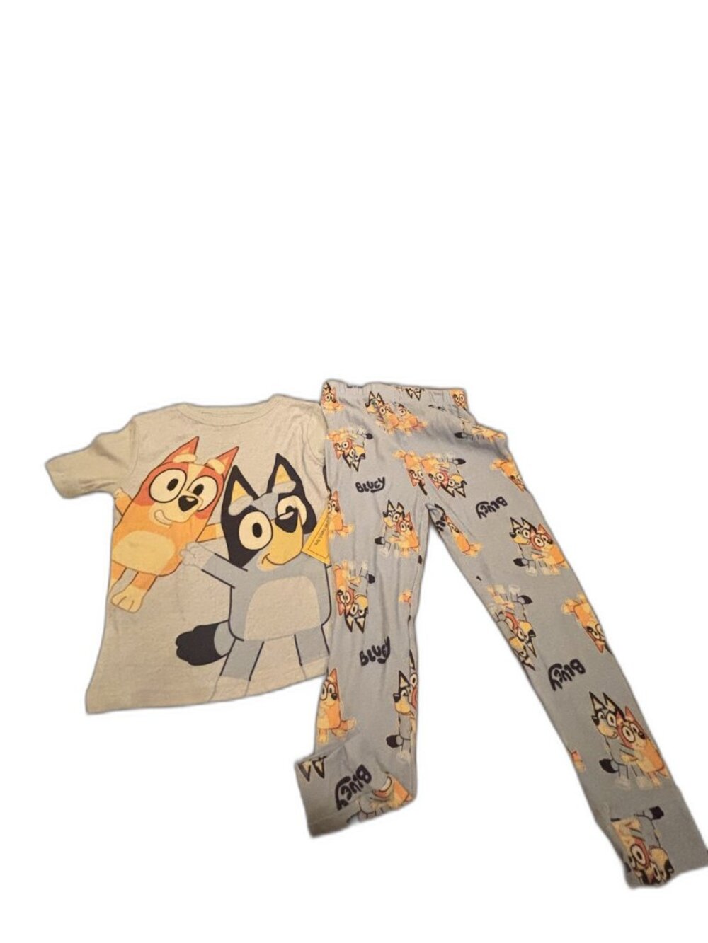 Bluey Pajama Set 5T Bluey and Bingo 2 Piece Snug Fit PJs NWT